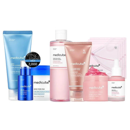 Glass Glow Skincare Set – 8-Piece Complete Routine